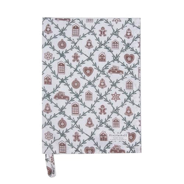 Krasilnikoff – Geschirrtuch KW13121 – Gingerbread Diagonal/Lebkuchen Diagonal im Sale